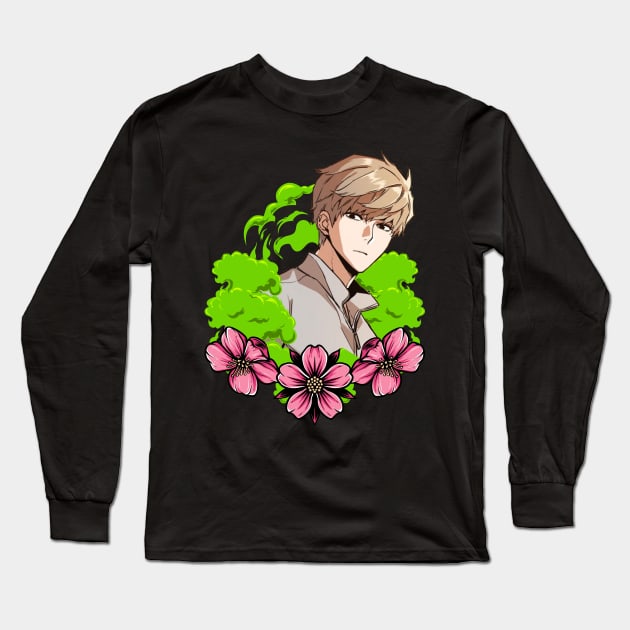 Yu Ijin Teenage Mercenary Long Sleeve T-Shirt by AssoDesign